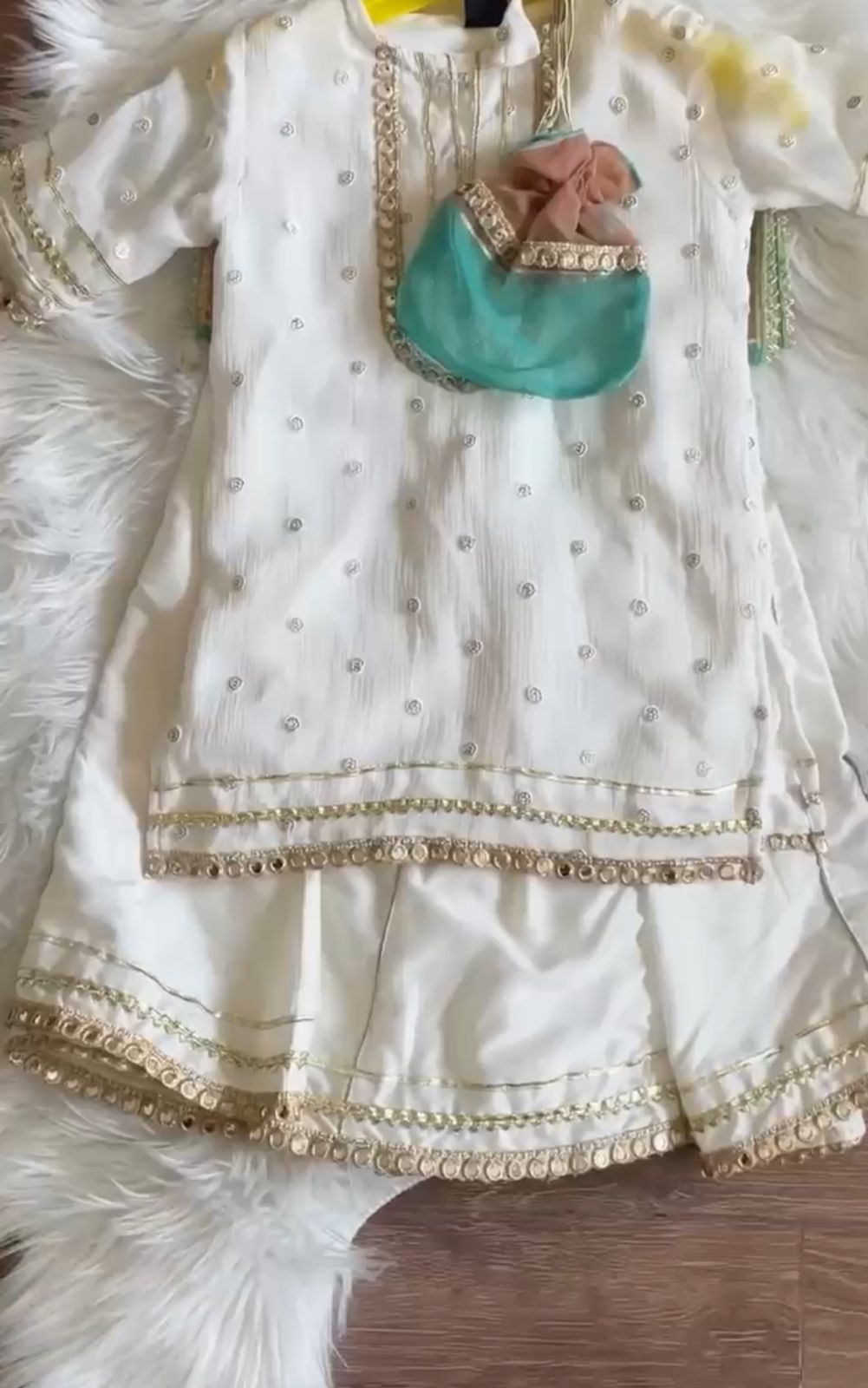 Pack of 5 Gril Dress Stitched