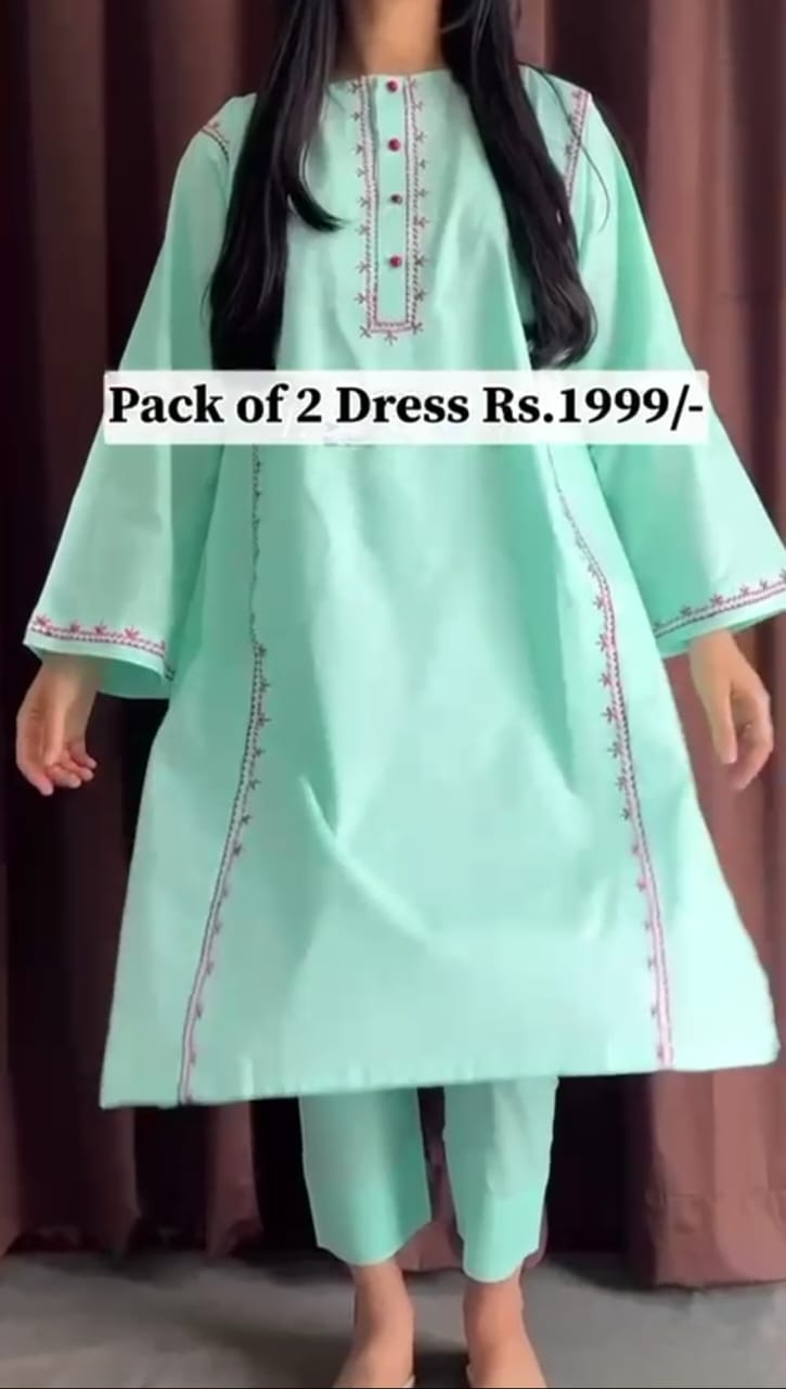 Pack OF 2 Cotton Dress