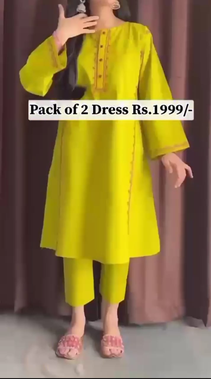Pack OF 2 Cotton Dress