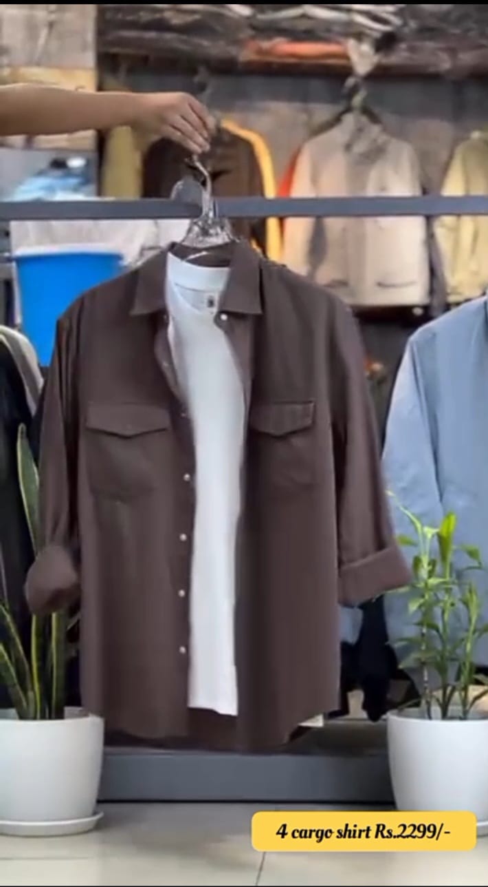 PACK OF 4 CARGO SHIRT
