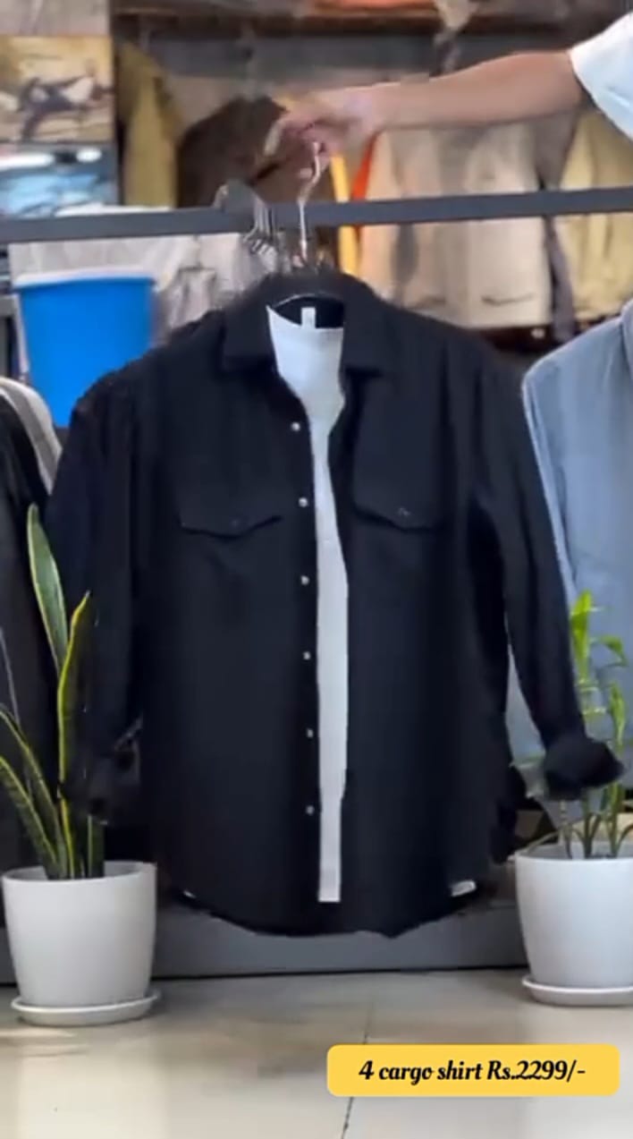 PACK OF 4 CARGO SHIRT